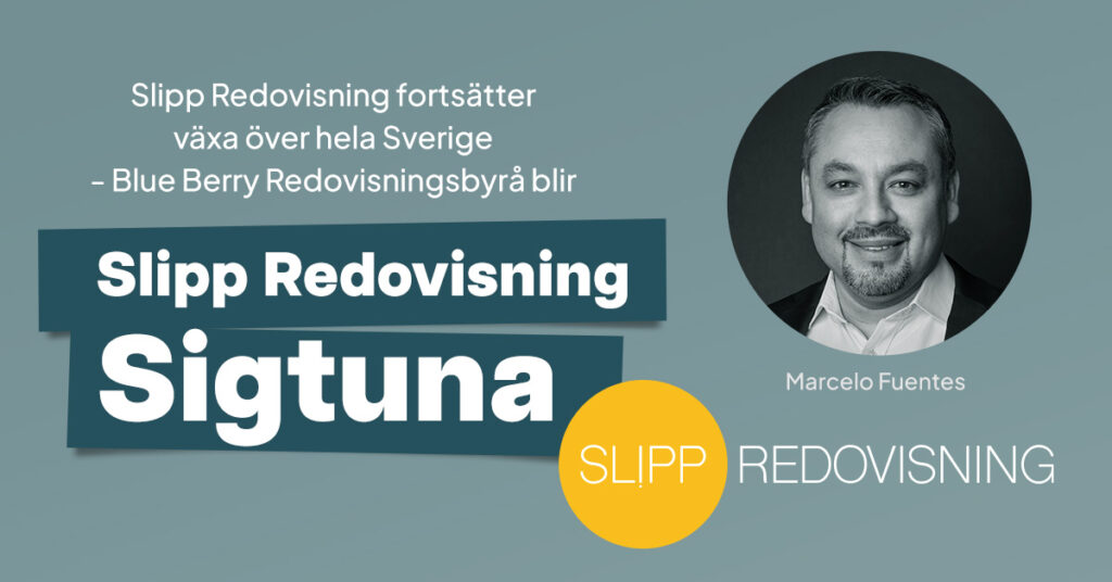 Slipp Redovisning, Sigtuna expansion, Marcelo Fuentes profilbild.